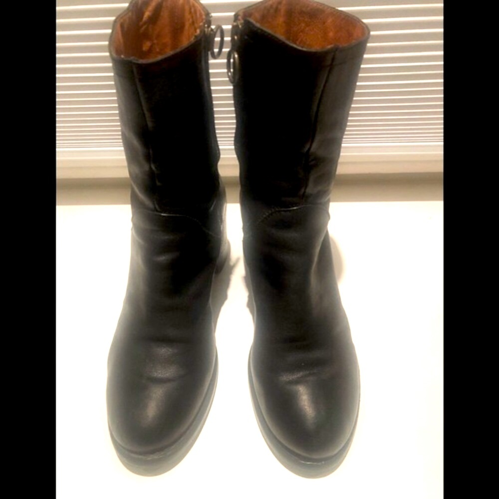 Fiorentini + Baker 💯% Leather 3” Heel Boots.  EUC.